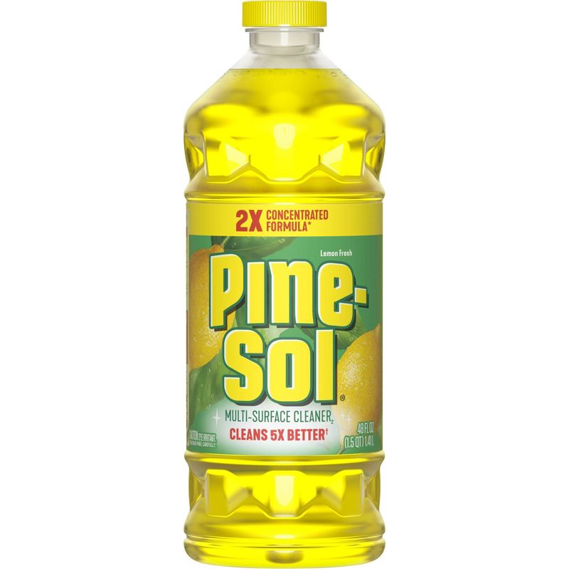 Pine-Sol Lemon Fresh All Purpose Cleaner - 48oz, 3 of 13