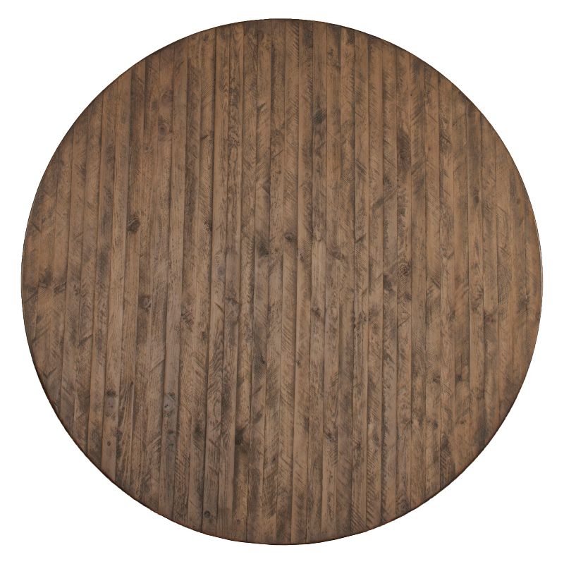 Forest Hill Round Dining Table Wood Brown - Hillsdale Furniture, 3 of 6