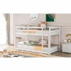 Okak Bunk Bed Twin Over Twin with Convertible Slide and Stairs Solid Pine Wood Loft Bunk Bed for Kids, Girls, Boys Easy Assemble - 3 of 4