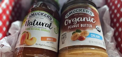 Smucker's Natural Stir Creamy Peanut Butter - 26oz : Target