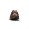 Ferro Aldo Mens Declan MFA19752 Alligator Skin Texture Moc-Toe Penny Loafers with Decorative Buckle - 3 of 4