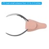 Unique Bargains PU Leather Nail Scissor Protective Cover Small Pointed Nipper Scissor Sheaths 4.5"x2.6" - 4 of 4