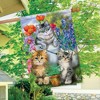 Garden Cats Spring House Flag 28" x 40" Briarwood Lane - 4 of 4