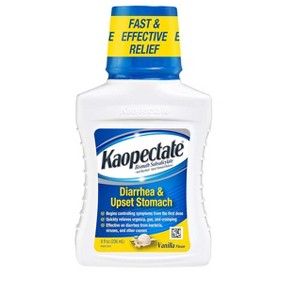 Kaopectate - Multi-Symptom Relief For Diarrhea & Upset Stomach, Vanilla, 8 Oz - 1 of 4