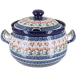 Blue Rose Polish Pottery 190 Ceramika Artystyczna Soup Tureen - 1 of 1