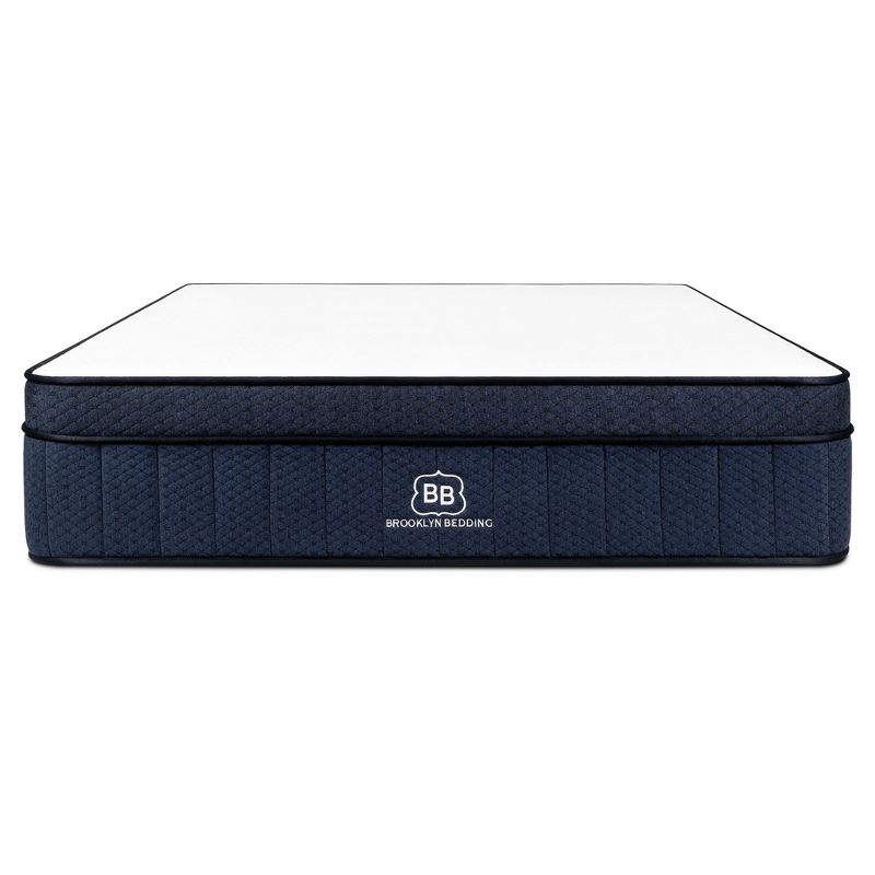 Brooklyn Bedding Aurora 13-Inch Luxury Soft Memory Foam Cooling Cloud-Like Comfort and Supportive Gel Mattress, King-Sized Bed, 2 of 7