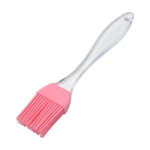 Unique Bargains Basting Brush 20g Small Crystal Handle Brush Color Block Dishwasher Safe Silicone PP 6.89"x1.26" 1Pcs - 1 of 4