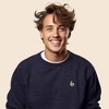 Dalix Fire (Glow In The Dark) Embroidered Fleece Sweatshirt Pullover Mens - 3 of 4