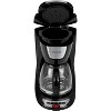 BLACK+DECKER 12-Cup Programmable Coffee Maker, DCM100B, Duralife Carafe, Easy-View Water Window, Removable Filter Basket - 2 of 4