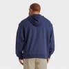 Men's Cotton Fleece Hooded Sweatshirt - All In Motion™ - 2 of 3