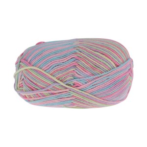 Unique Bargains Yarn Variegated Milk Cotton Yarn - 4-Ply Combed Cotton Reed Green 4724" 1 Pc - 1 of 4