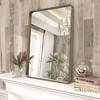 Apmir Rectangular Aluminum Alloy Framed and Tempered Glass Wall Bathroom Vanity Mirror in Matte Black/ Gold/ Silver/ Brown - 4 of 4