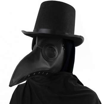 Skeleteen Medieval-Inspired Costume Mask - Black