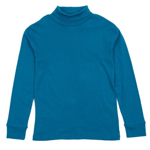 Buy Leveret Girls Boys & Toddler Solid Turtleneck 100% Cotton Kids Shirt  (Size 4 Toddler, White) at