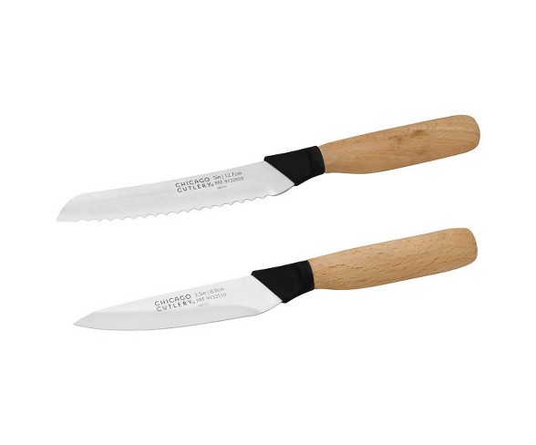 Chicago Cutlery&#174; 600 Series&#153; 2pc Beechwood Vegetable Parer Set