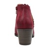 Journee Collection Women's Tessa Inside Zip Stacked Heel Booties - 3 of 4