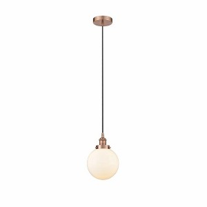 Beacon - 1 Light Mini Pendant In Industrial Style-11.5 Inches Tall and 8 Inches Wide - 1 of 1