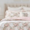 Laura Ashley Joyce Quilt & Sham Set Pink - 2 of 4