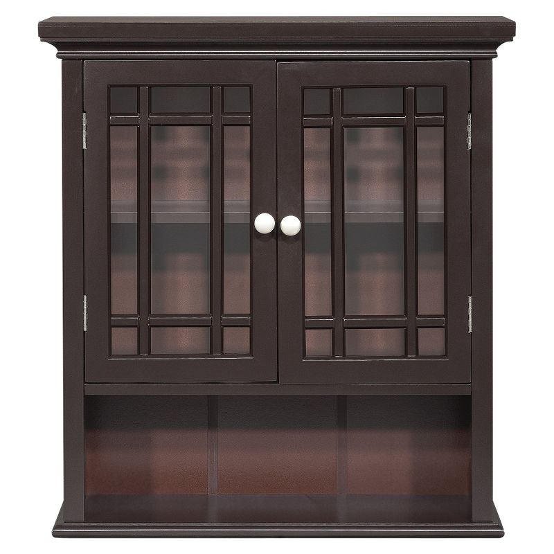 Neal Wall Cabinet with 2 Doors - Elegant Home Fashions, 1 of 13