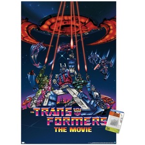 Trends International Hasbro The Transformers - The Movie One Sheet (1986) Unframed Wall Poster Prints - 1 of 4