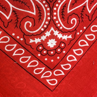red paisley