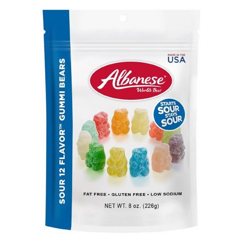 bears albanese sour gummi target 8oz flavor