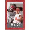 PosterPalooza | Shabby Chic Red Picture Frame - UV Acrylic, Foam Board Backing, Hanging Hardware - 2 of 4