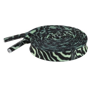INSPIRE CHIC Leopard Print Flat Shoe Laces for Sneakers 0.31'' 1 Pair - 1 of 4