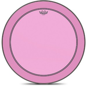 Remo Powerstroke P3 Colortone Pink Bass Drum Head - 1 of 3