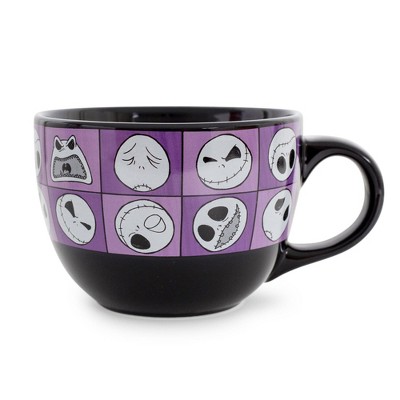 Silver Buffalo Disney The Nightmare Before Christmas merry Scary Ceramic  Soup Mug With Lid : Target