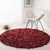 Leather Shag LSG601 Handwoven Rugs - Safavieh - 2 of 3