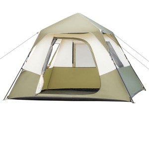 Cesicia 6 Person Camping Tent with Rainfly, Windproof Tent with Carry Bag for Family Camping & Hiking - 1 of 4