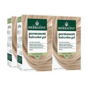 Herbatint Permanent Hair Dye - For Up To 100% Gray Coverage of Resistant Gray Hair - Ammonia-Free, Alcohol-Free & Vegan - 5.75 Fl Oz - 1 of 4