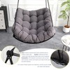 Hammock Chair Swing with Cushion for Indoor & Outdoor - 3 of 4