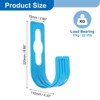 Unique Bargains Heavy Duty Agriculture Garden Water Hose Wall Hanging Storage Hook - 2 of 4
