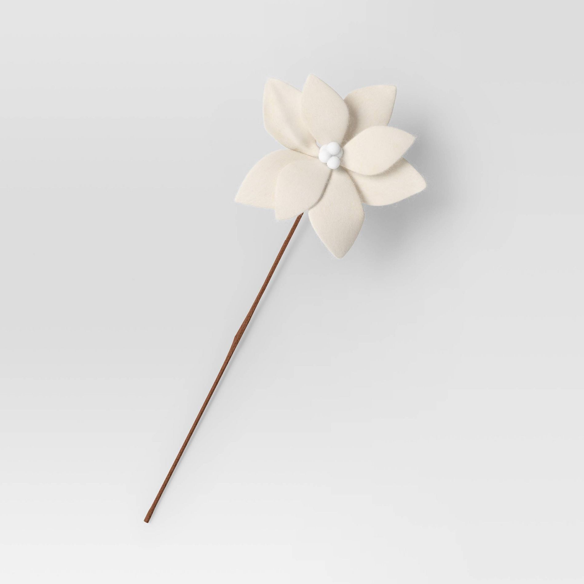 Felt Flower Mini Artificial Christmas Stem - Room Essentials™