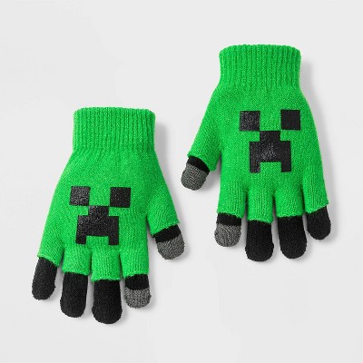 Boys' Minecraft 2-Layer Gloves
