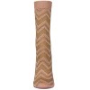 Memoi Women's Shimmer Chevron Crew Socks - 2 of 3