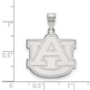 Black Bow Jewelry 14k White Gold Auburn Tigers NCAA Large Pendant - 2 of 3