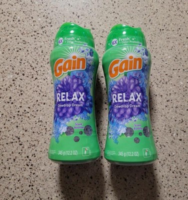 Gain Relax Dew Drop Dream Scent Booster Beads - 12.2oz: Bleach-Free,  Spill-Resistant Lid, High Efficiency : Target