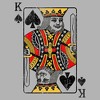 Junior's Lost Gods Queen of Clubs Distressed T-Shirt - 2 of 2