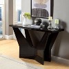 Manke Tempered Glass Top Insert Sofa Table - miBasics - 2 of 4
