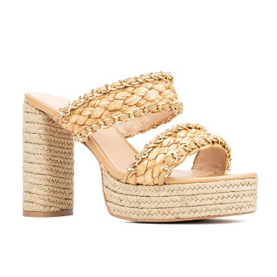 Fashion To Figure Women's Maia Block Heels - Wide Width