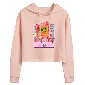 Women's - LOL Surprise! - Play Dazzle Music Cropped Graphic Hoodie - 1 of 3
