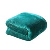 Home Mart Goods Teal Super Soft Warm Flannel Fleece Plush Microfiber Bed Throw Blanket - 3 of 3