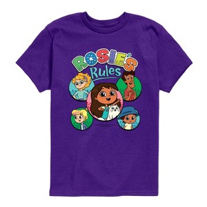 Boys' - Rosie's Rules - Rosie And Friends Short Sleeve Graphic T-Shirt - 1 of 3