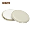 Unique Bargains Plastic Self-adhesive Smooth Round Carpeted Tile Vinyl Furniture Sliding Pad - 3 of 4