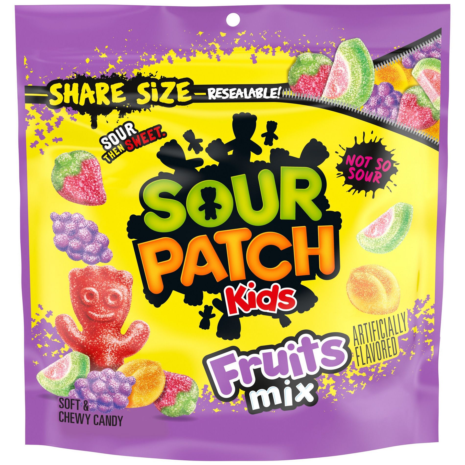 SOUR PATCH KIDS Fruits Mix Soft & Chewy Candy - 11.03oz
