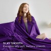 Satin Sheets Queen Size - Similar to Silk Sheets, Silky Bedsheet, Luxury & Ultra Soft, Non-Fading & Wrinkle Free, Good for Hair & Skin, Gifts for Wome - 3 of 4