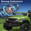 24V 2 Seater Ride on Toys for Kids, Ride on Truck with Remote Control, Bluetooth,2X200W Powerful Motors, Lights, Powered Wheels for Boys Girls - 4 of 4